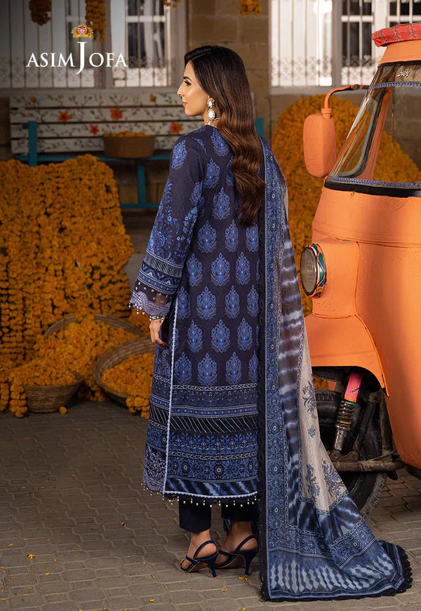 Asim Jofa | Aira Summer Prints | AJAR-09 - House Of Hania