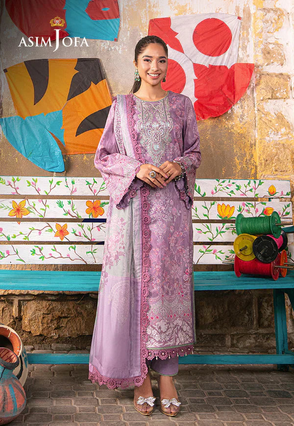 Asim Jofa | Aira Summer Prints | AJAR-11 - House Of Hania
