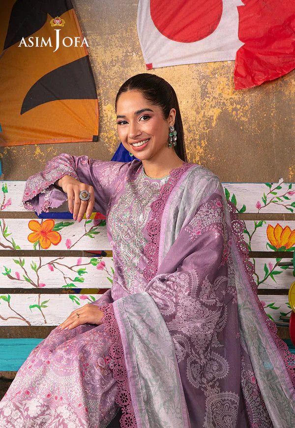 Asim Jofa | Aira Summer Prints | AJAR-11 - House Of Hania
