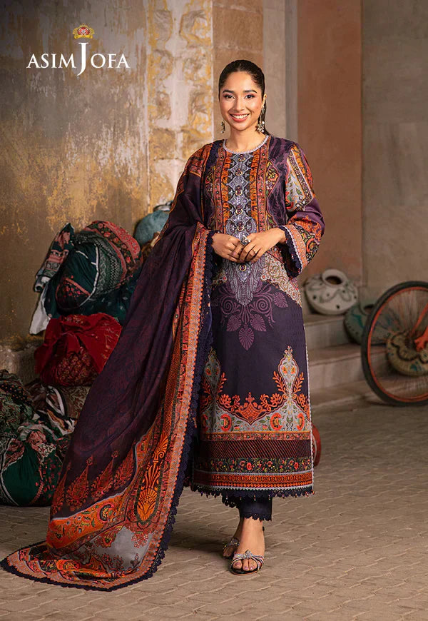 Asim Jofa | Aira Summer Prints | AJAR-12 - House Of Hania