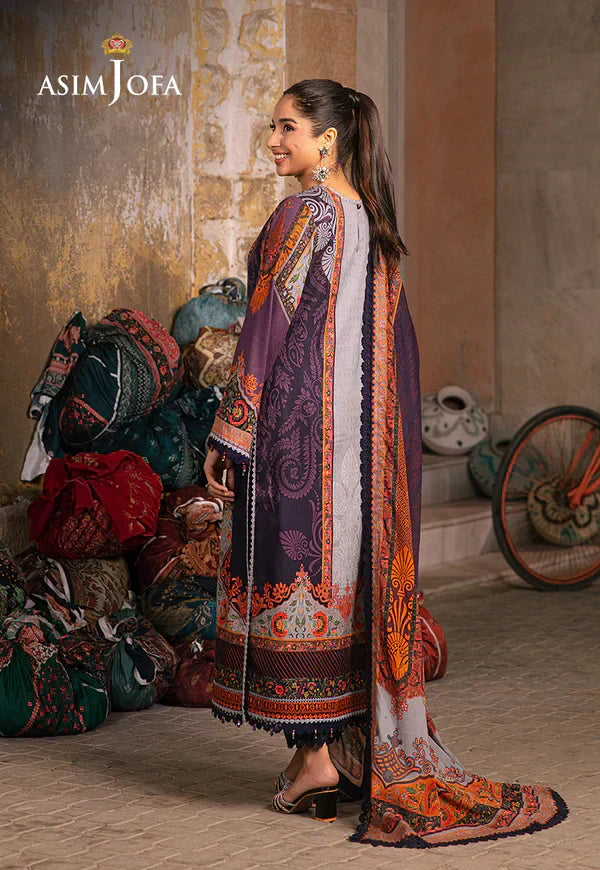 Asim Jofa | Aira Summer Prints | AJAR-12 - House Of Hania