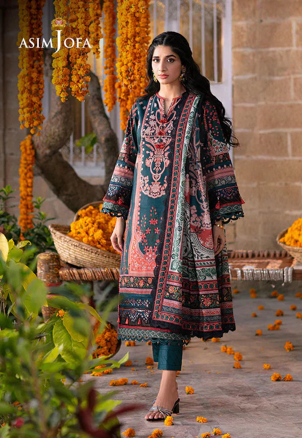Asim Jofa | Aira Summer Prints | AJAR-13 - House Of Hania