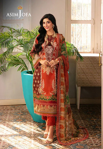 Asim Jofa | Aira Summer Prints | AJAR-14 - House Of Hania