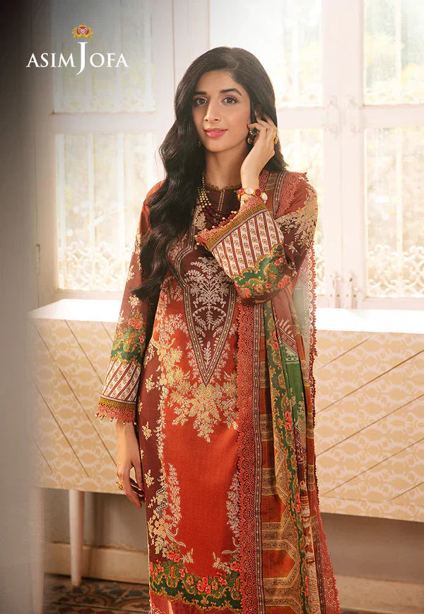 Asim Jofa | Aira Summer Prints | AJAR-14 - House Of Hania