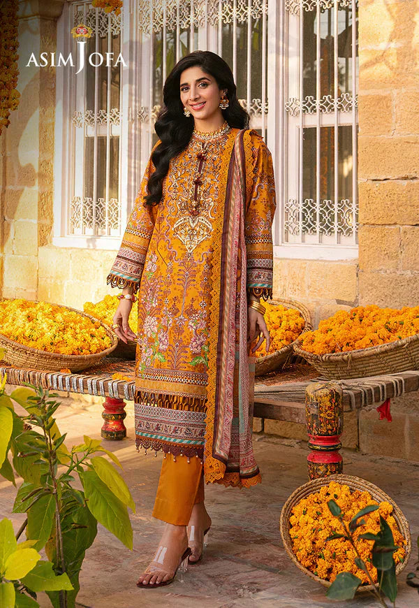 Asim Jofa | Aira Summer Prints | AJAR-15 - House Of Hania