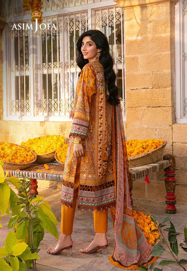 Asim Jofa | Aira Summer Prints | AJAR-15 - House Of Hania