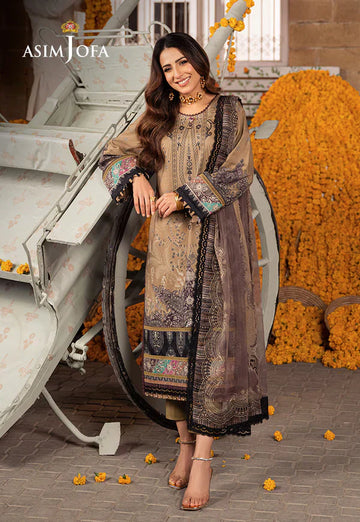 Asim Jofa | Aira Summer Prints | AJAR-16 - House Of Hania