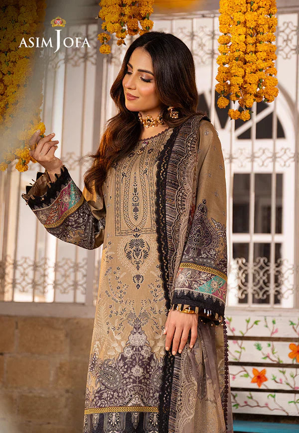 Asim Jofa | Aira Summer Prints | AJAR-16 - House Of Hania