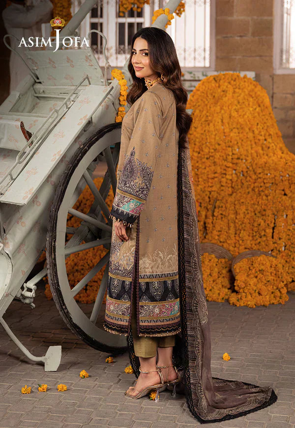 Asim Jofa | Aira Summer Prints | AJAR-16 - House Of Hania