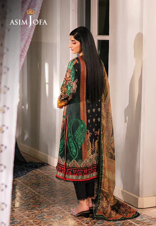 Asim Jofa | Aira Summer Prints | AJAR-18 - House Of Hania
