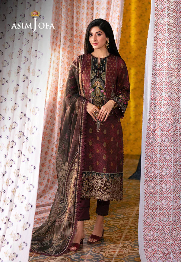 Asim Jofa | Aira Summer Prints | AJAR-19 - House Of Hania