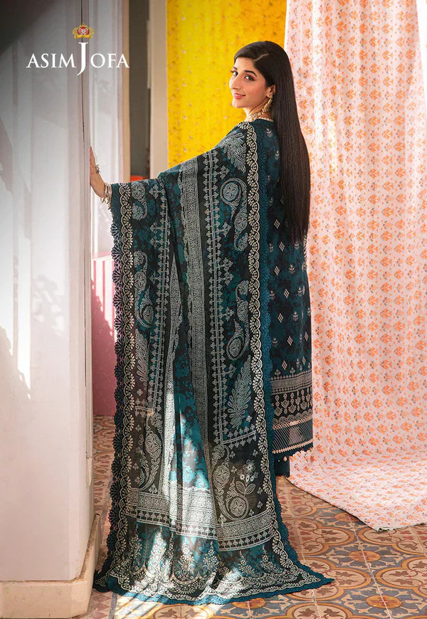 Asim Jofa | Aira Summer Prints | AJAR-25 - House Of Hania