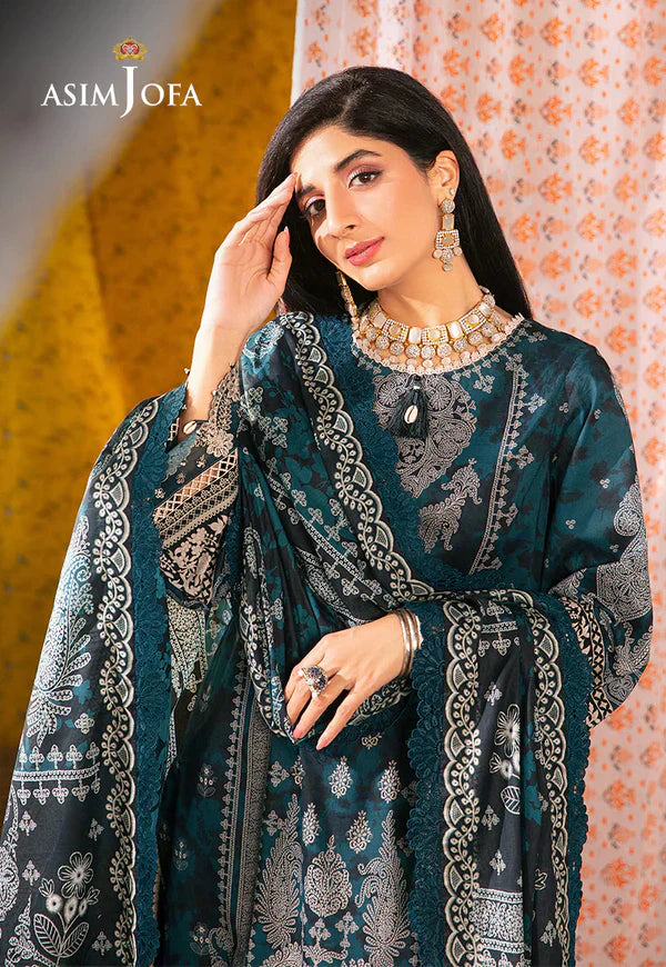 Asim Jofa | Aira Summer Prints | AJAR-25 - House Of Hania