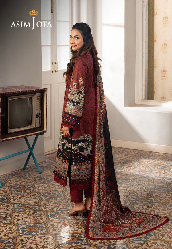 Asim Jofa | Aira Summer Prints | AJAR-26 - House Of Hania