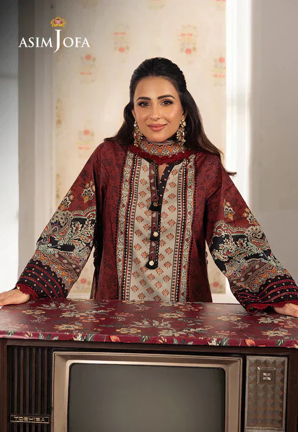 Asim Jofa | Aira Summer Prints | AJAR-26 - House Of Hania