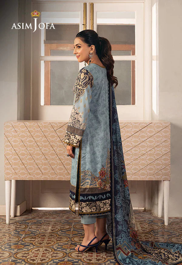Asim Jofa | Aira Summer Prints | AJAR-27 - House Of Hania