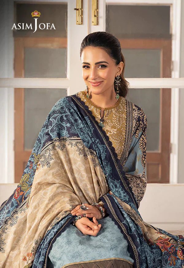 Asim Jofa | Aira Summer Prints | AJAR-27 - House Of Hania