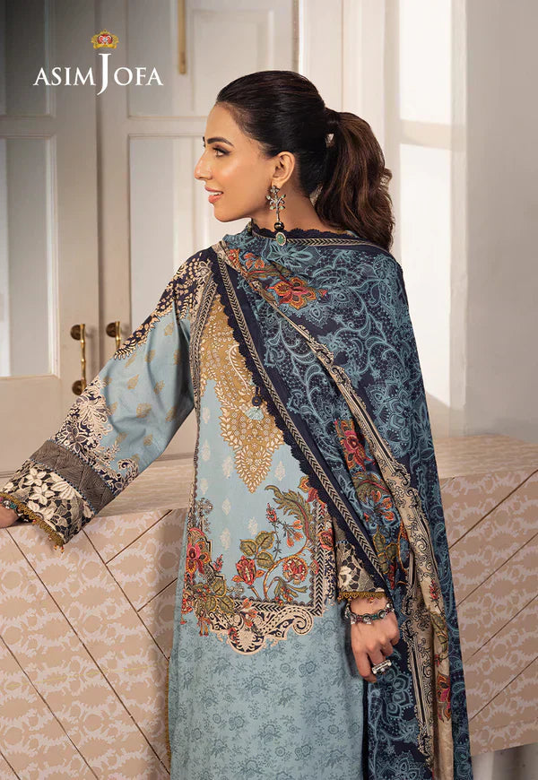 Asim Jofa | Aira Summer Prints | AJAR-27 - House Of Hania