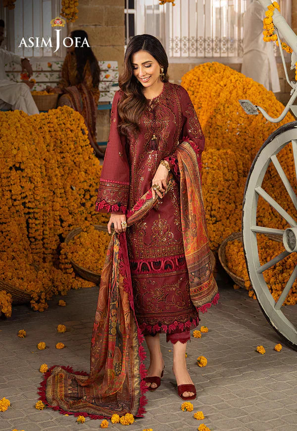 Asim Jofa | Aira Summer Prints | AJAR-29 - House Of Hania