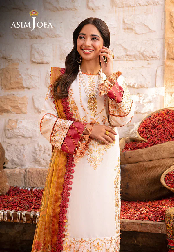 Asim Jofa | Aira Summer Prints | AJAR-30 - House Of Hania