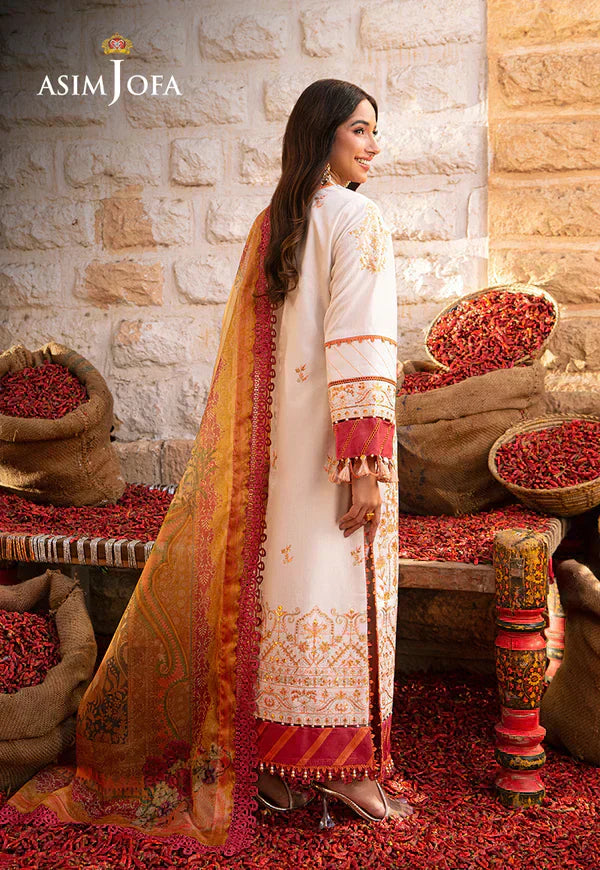Asim Jofa | Aira Summer Prints | AJAR-30 - House Of Hania