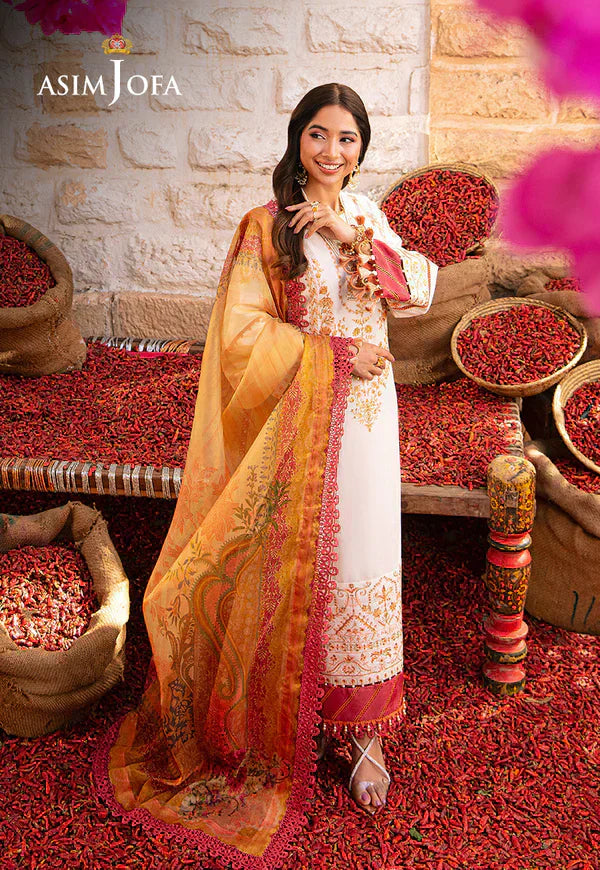 Asim Jofa | Aira Summer Prints | AJAR-30 - House Of Hania