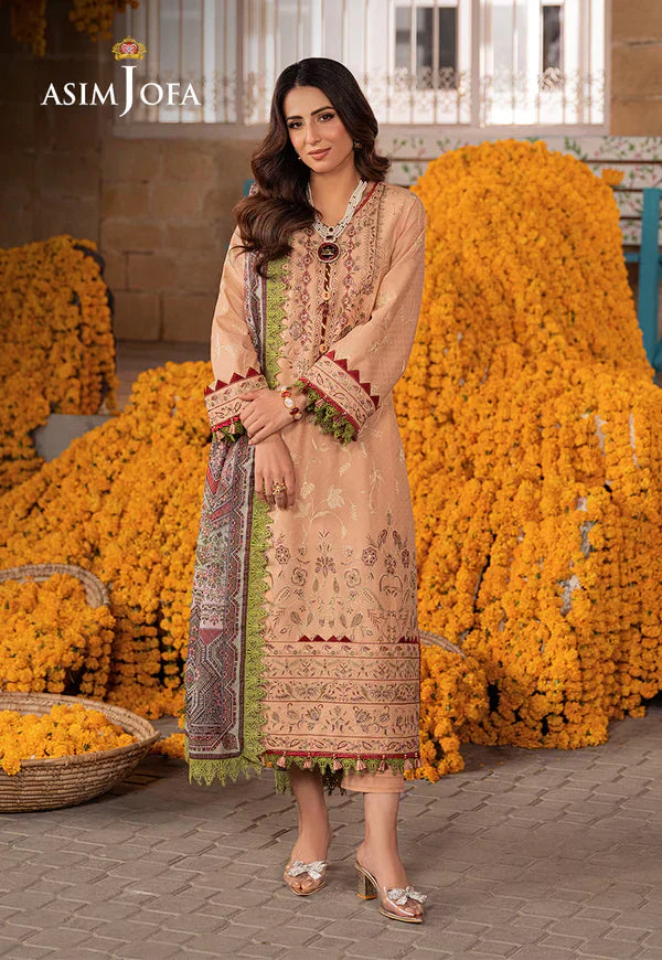 Asim Jofa | Aira Summer Prints | AJAR-31 - House Of Hania