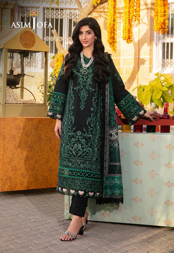 Asim Jofa | Aira Summer Prints | AJAR-32 - House Of Hania