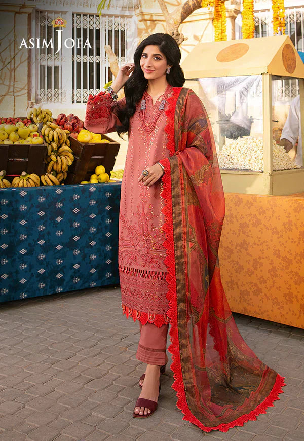 Asim Jofa | Aira Summer Prints | AJAR-35 - House Of Hania