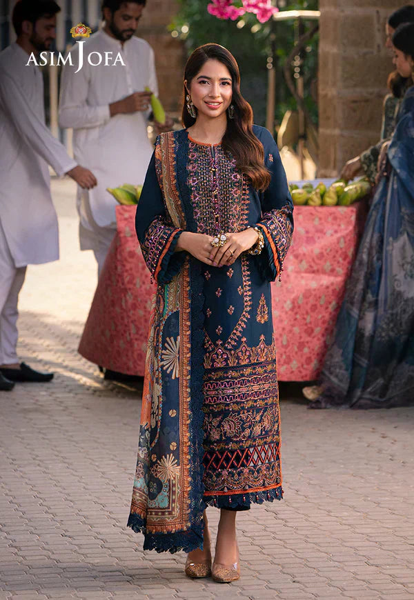 Asim Jofa | Aira Summer Prints | AJAR-36 - House Of Hania