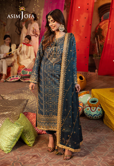 Asim Jofa | Chamak Damak Festive 24 | AJCD-01 - House Of Hania
