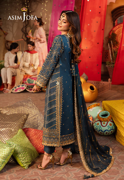 Asim Jofa | Chamak Damak Festive 24 | AJCD-01 - House Of Hania