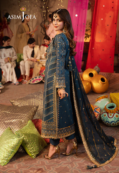 Asim Jofa | Chamak Damak Festive 24 | AJCD-01 - House Of Hania