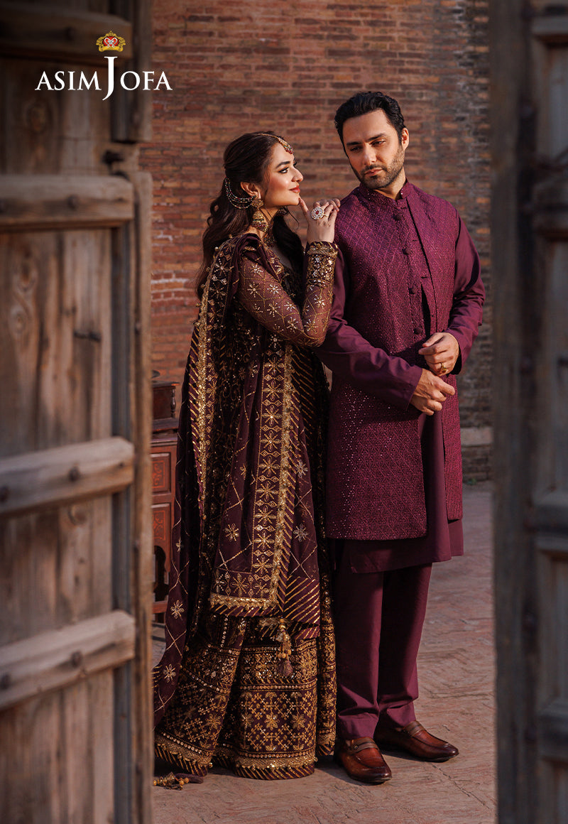Asim Jofa | Chikankari Eid24 | AJCE-05 - House Of Hania