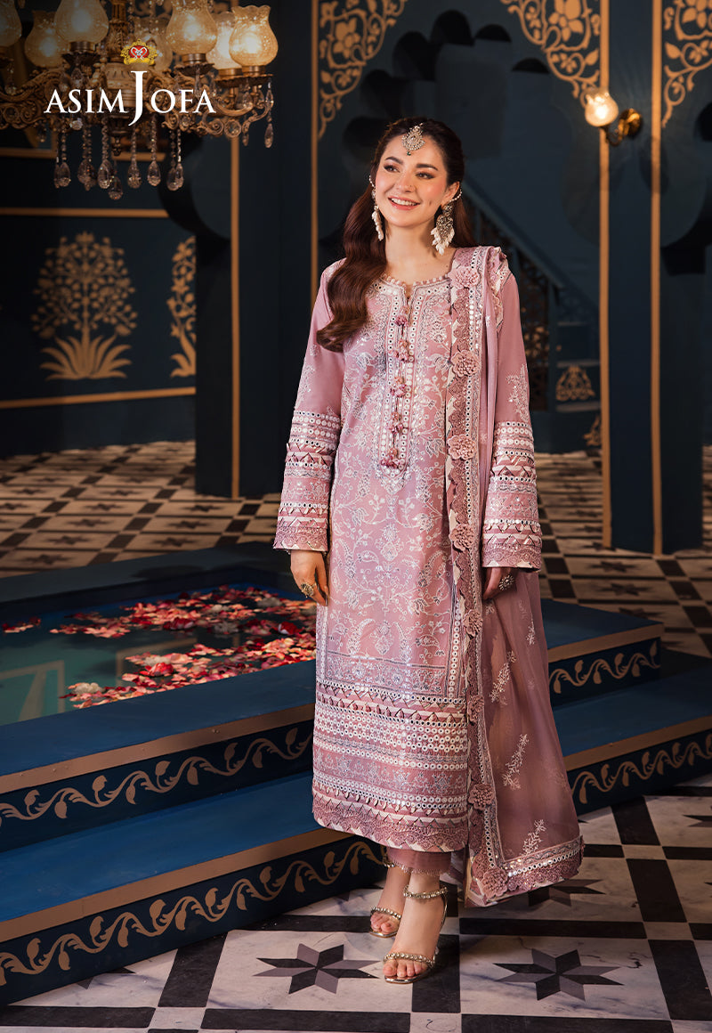 Asim Jofa | Fasana e Ishq Eid Luxury Lawn | AJFI-02 - House Of Hania