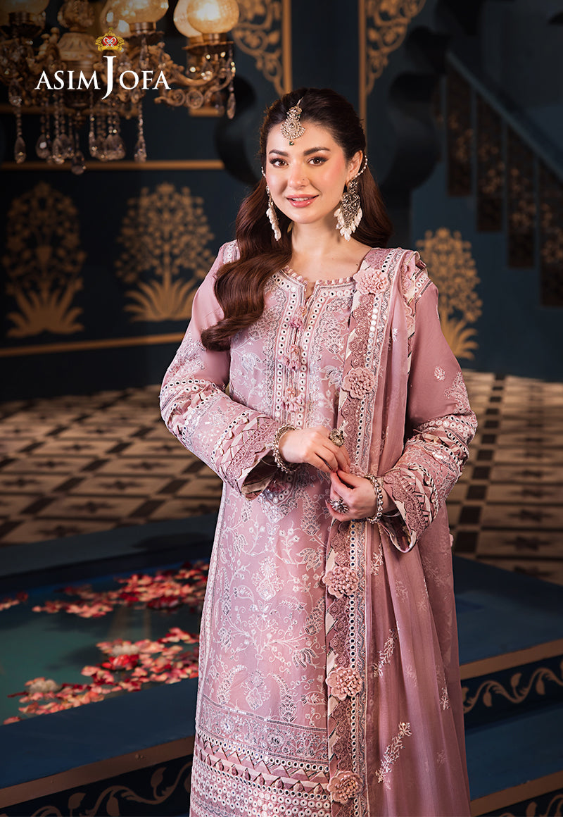 Asim Jofa | Fasana e Ishq Eid Luxury Lawn | AJFI-02 - House Of Hania