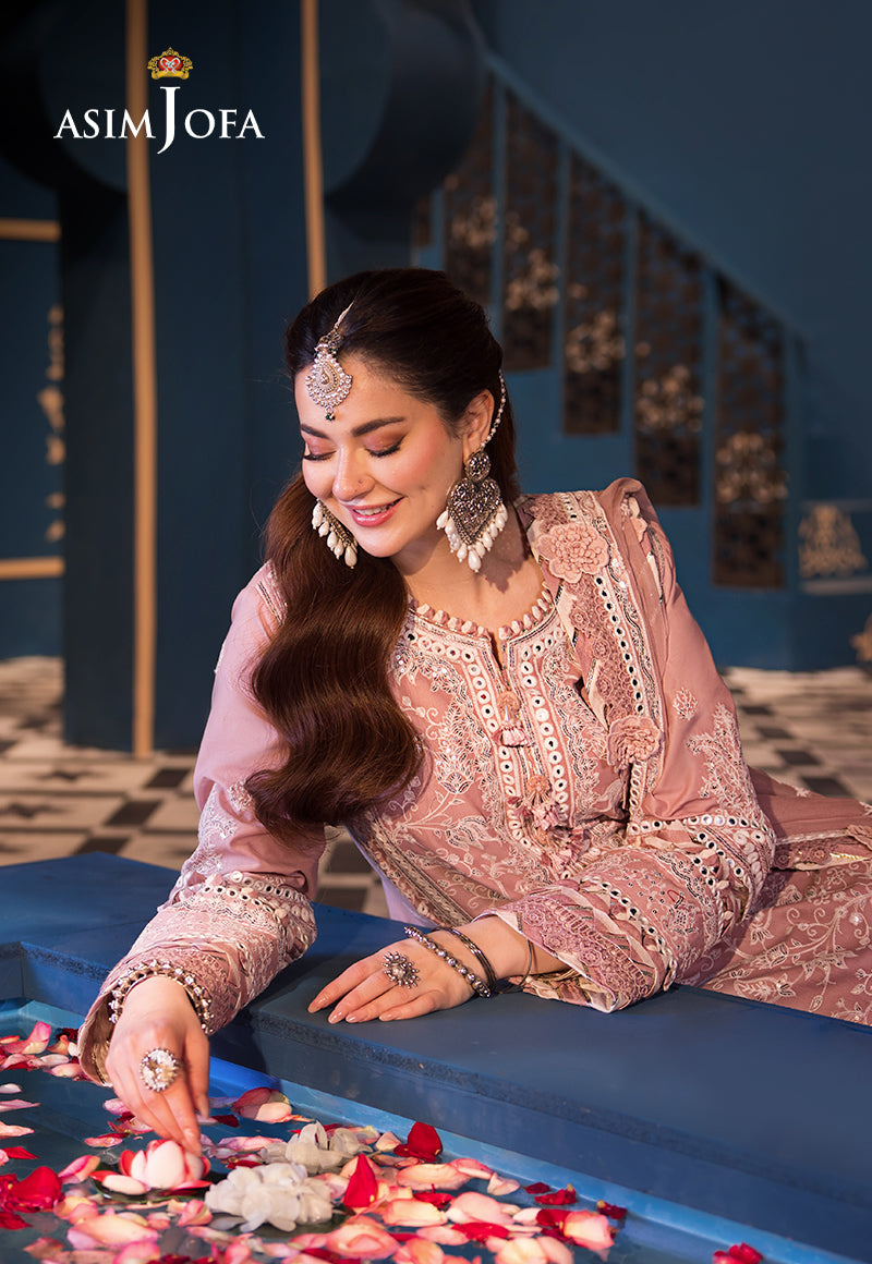 Asim Jofa | Fasana e Ishq Eid Luxury Lawn | AJFI-02 - House Of Hania