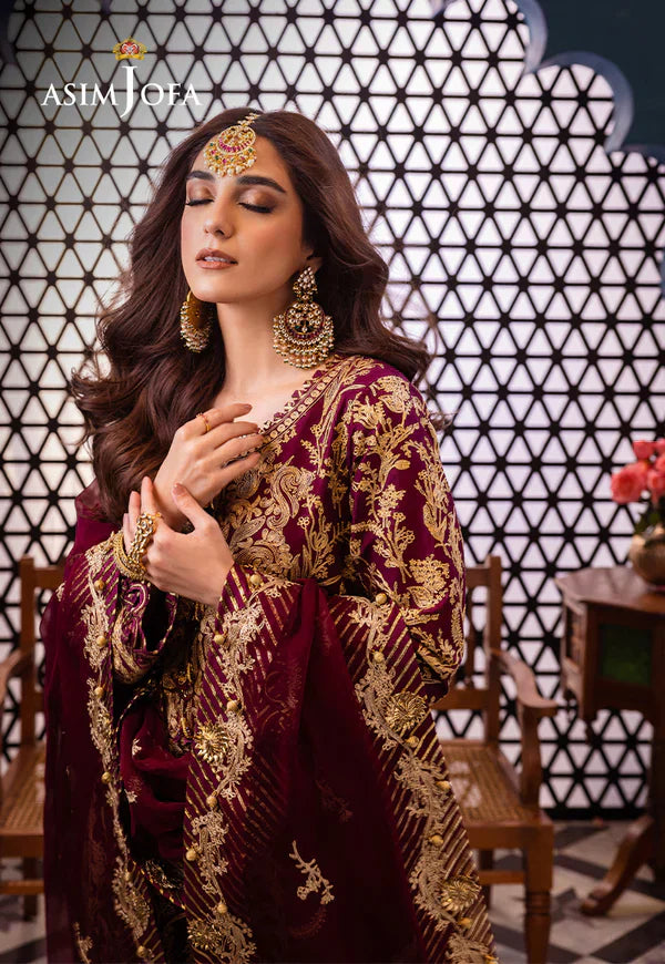 Asim Jofa | Fasana e Ishq Eid Luxury Lawn | AJFI-03 - House Of Hania