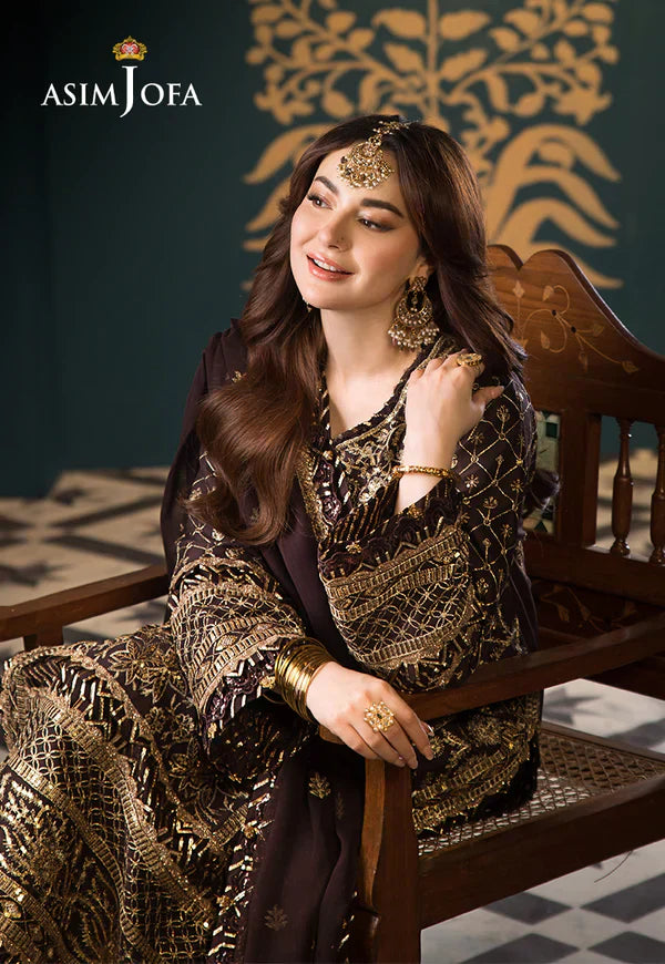 Asim Jofa | Fasana e Ishq Eid Luxury Lawn | AJFI-04 - House Of Hania