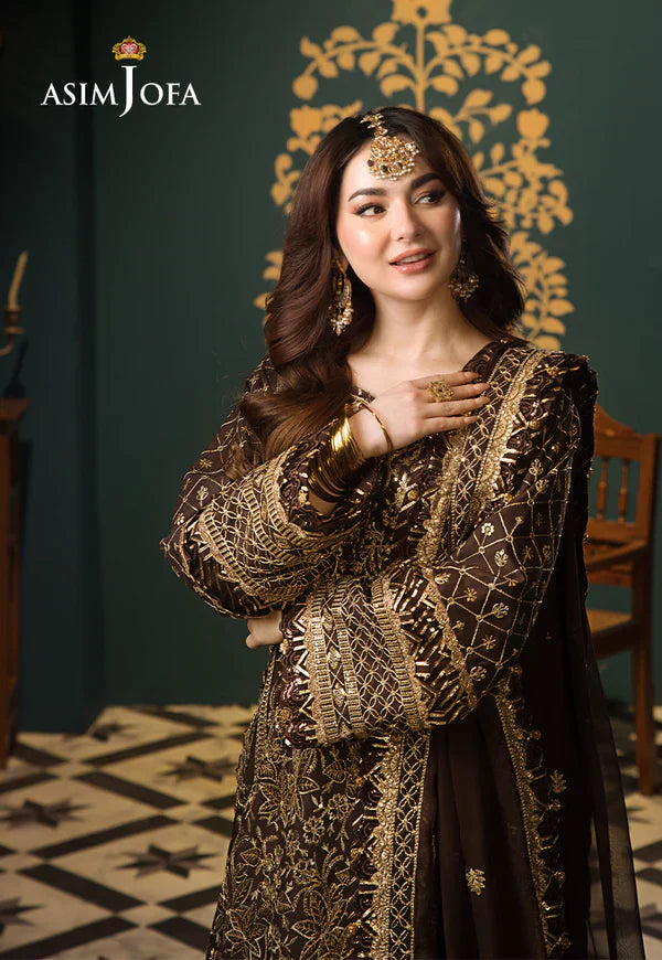 Asim Jofa | Fasana e Ishq Eid Luxury Lawn | AJFI-04 - House Of Hania