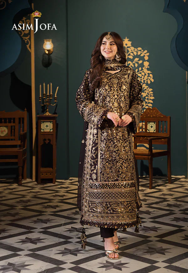 Asim Jofa | Fasana e Ishq Eid Luxury Lawn | AJFI-04 - House Of Hania