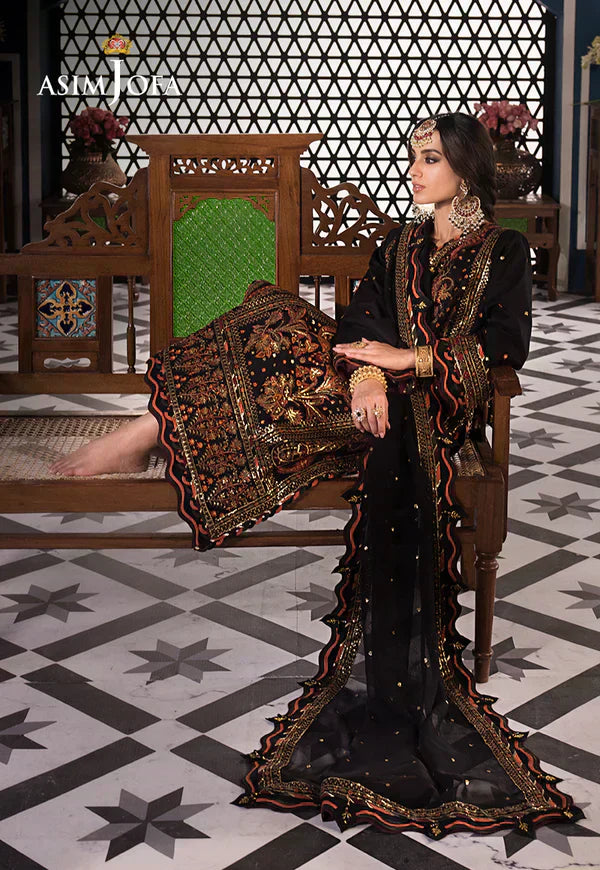 Asim Jofa | Fasana e Ishq Eid Luxury Lawn | AJFI-05 - House Of Hania