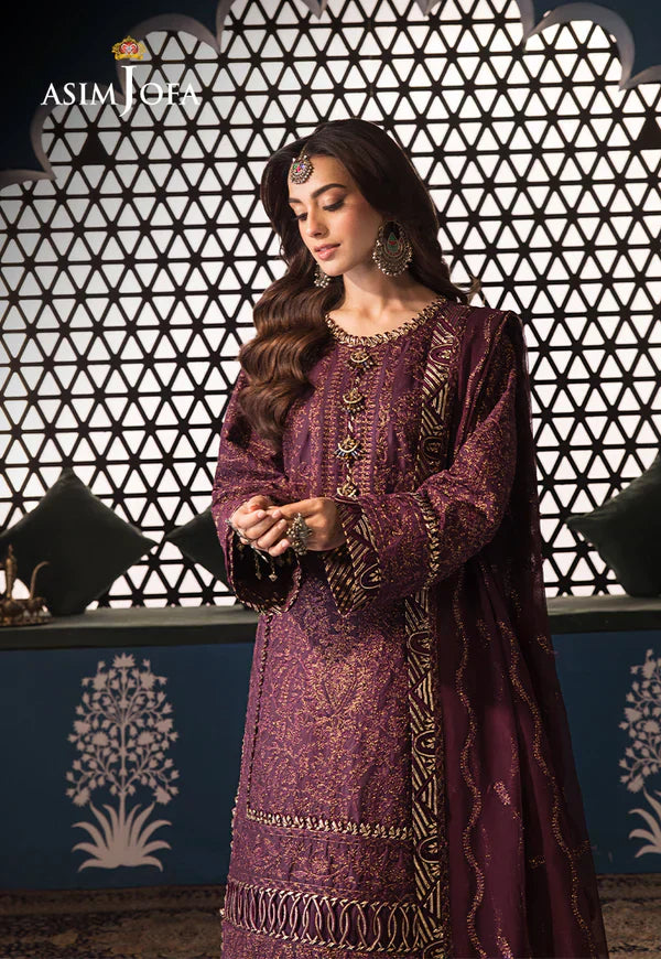 Asim Jofa | Fasana e Ishq Eid Luxury Lawn | AJFI-06 - House Of Hania