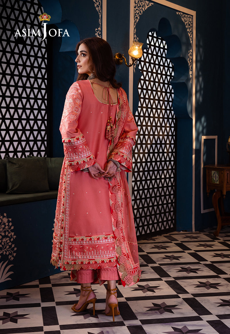 Asim Jofa | Fasana e Ishq Eid Luxury Lawn | AJFI-07 - House Of Hania