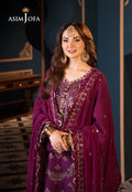 Asim Jofa | Fasana e Ishq Eid Luxury Lawn | AJFI-11 - House Of Hania