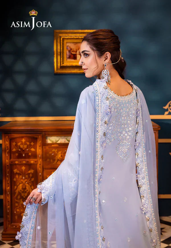 Asim Jofa | Fasana e Ishq Eid Luxury Lawn |AJFI-12 - House Of Hania