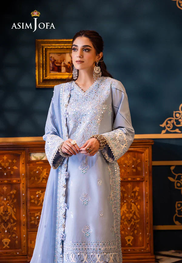 Asim Jofa | Fasana e Ishq Eid Luxury Lawn |AJFI-12 - House Of Hania