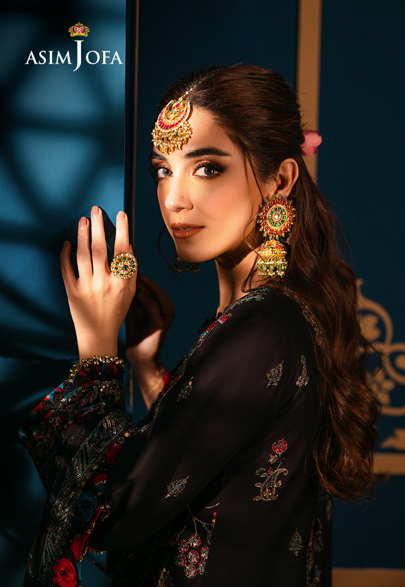 Asim Jofa | Fasana e Ishq Eid Luxury Lawn | AJFI-14 - House Of Hania