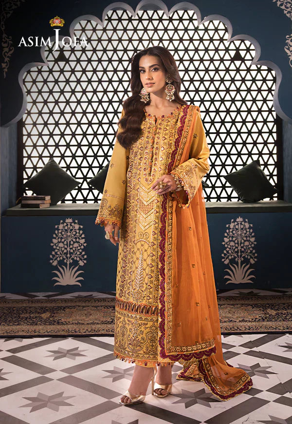 Asim Jofa | Fasana e Ishq Eid Luxury Lawn | AJFI-19 - House Of Hania