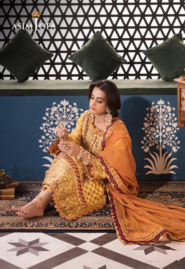 Asim Jofa | Fasana e Ishq Eid Luxury Lawn | AJFI-19 - House Of Hania